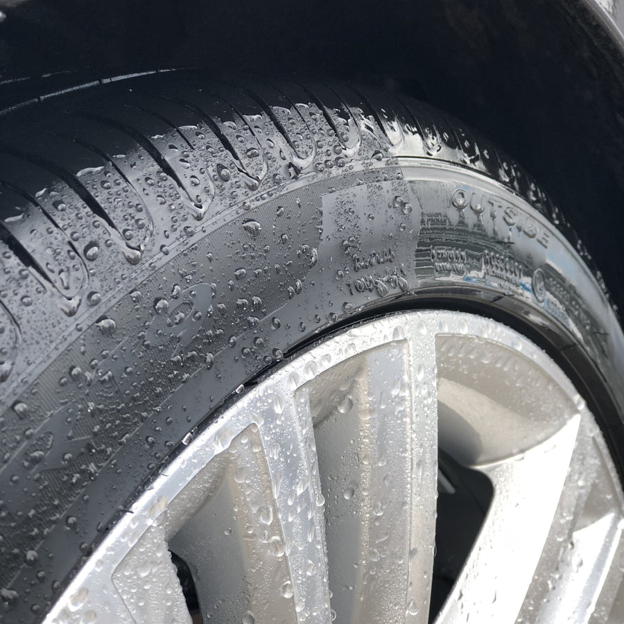 tire black wax