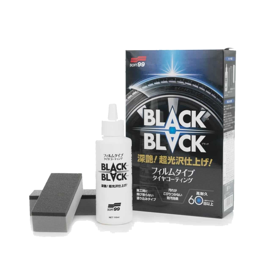 black black hard tire coat