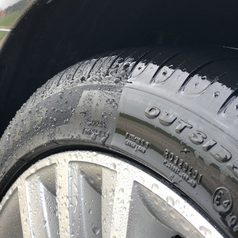 tire black wax