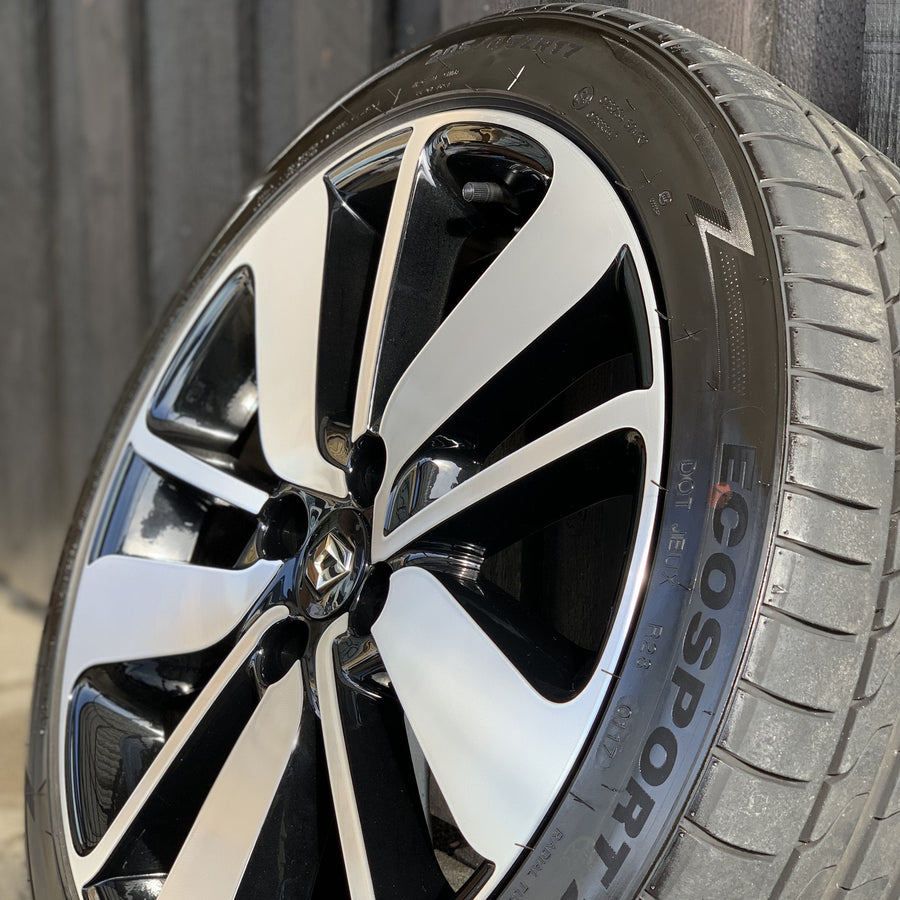 black black hard tire coat